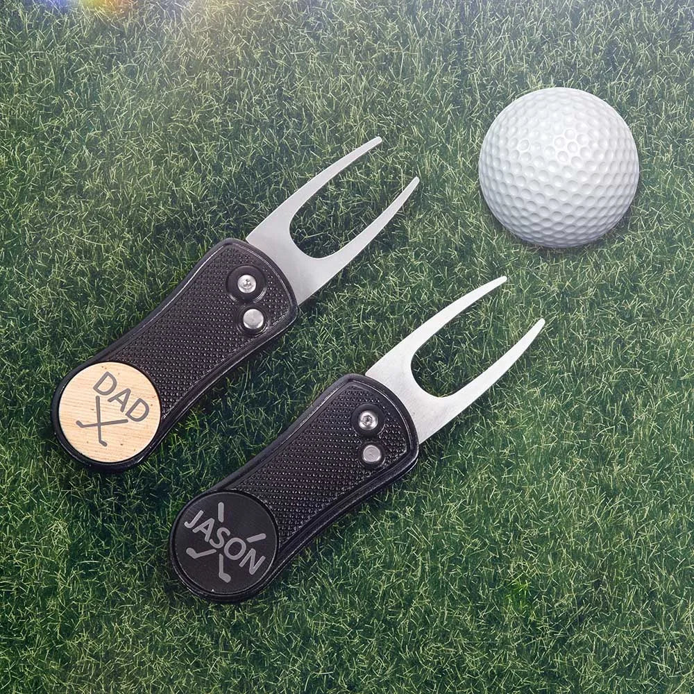Personalized Golf Ball Marker |Personalized Divot Tool With Ball Marker