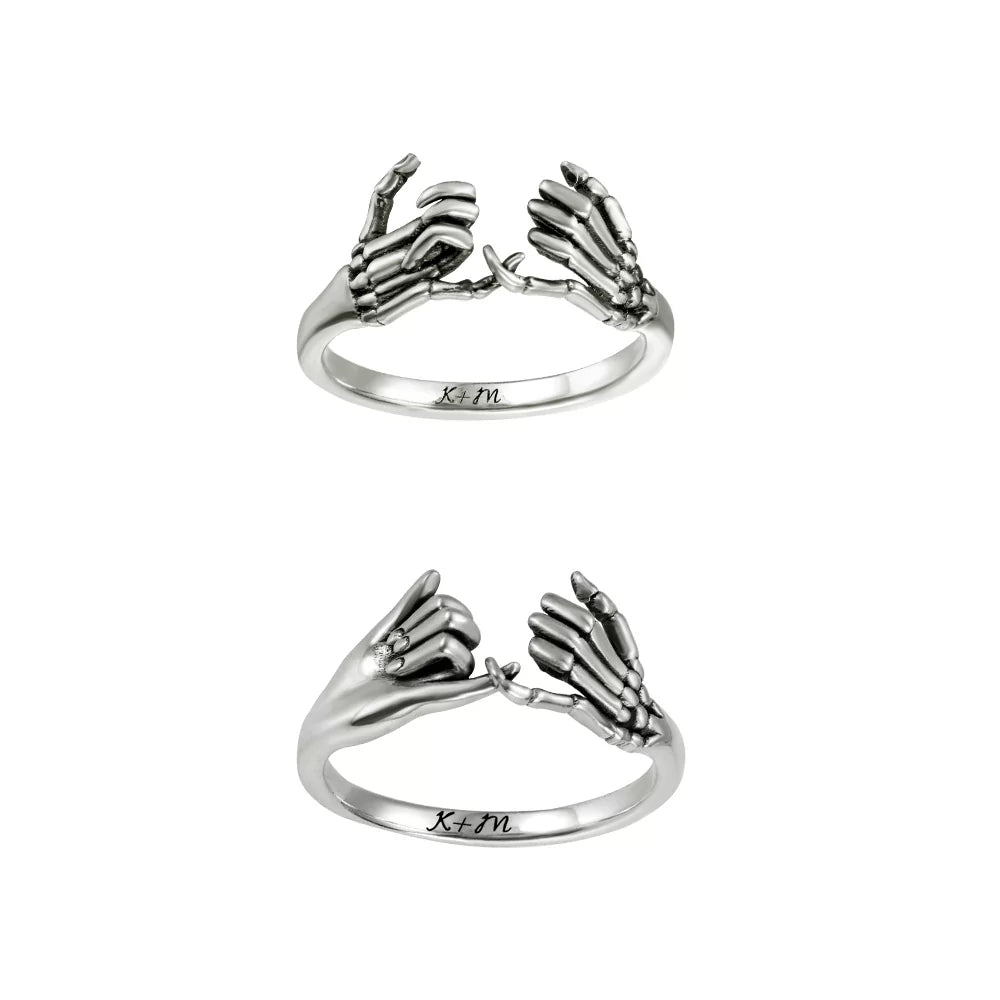 Custom pinky promise ring | Gift for Love