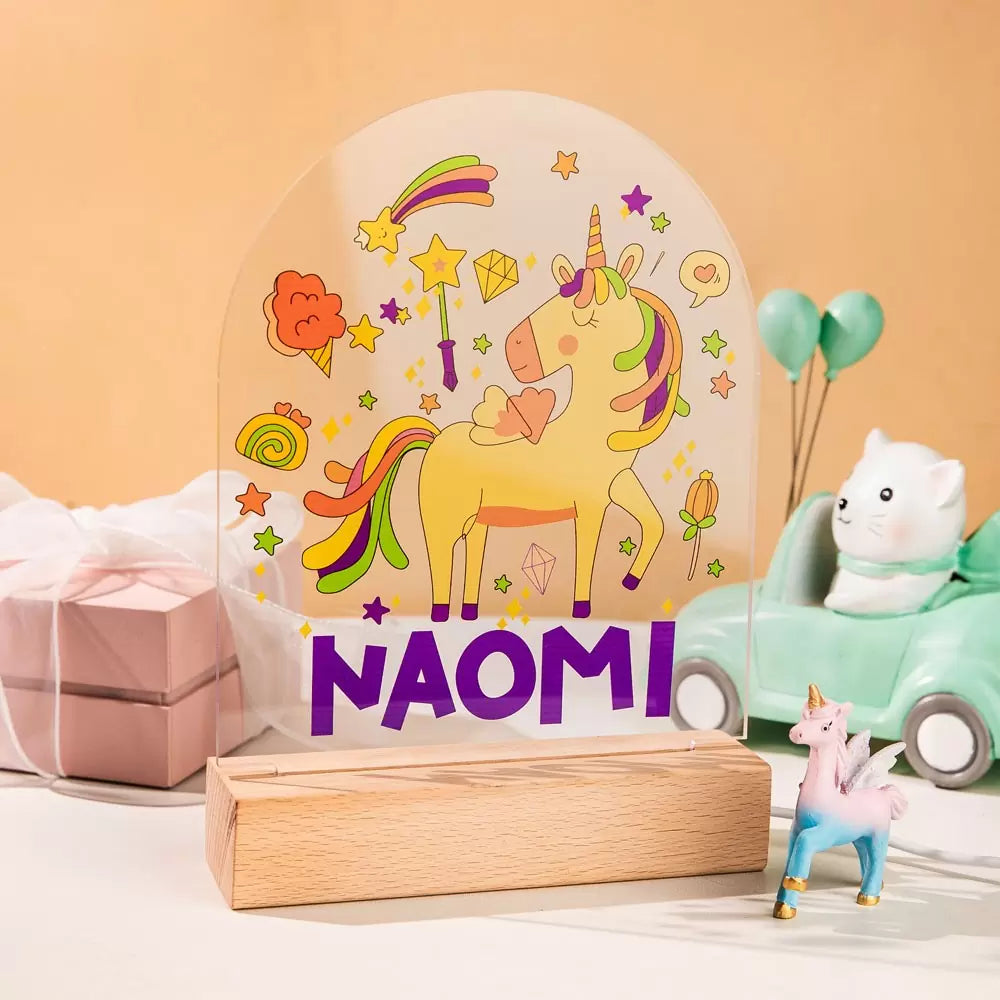 Personalized Name light | Personalized Dinosaur Night Light