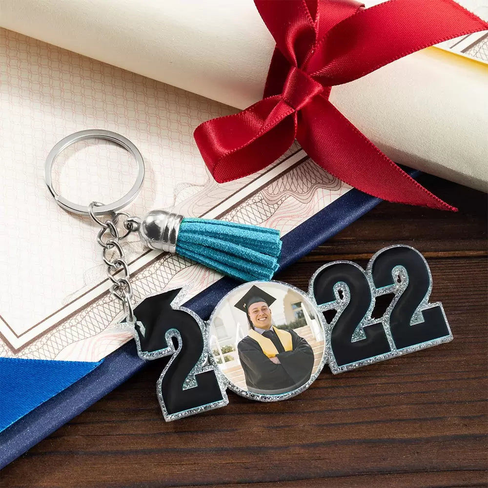Personalized graduation keychains | Congrats Grad Keychain