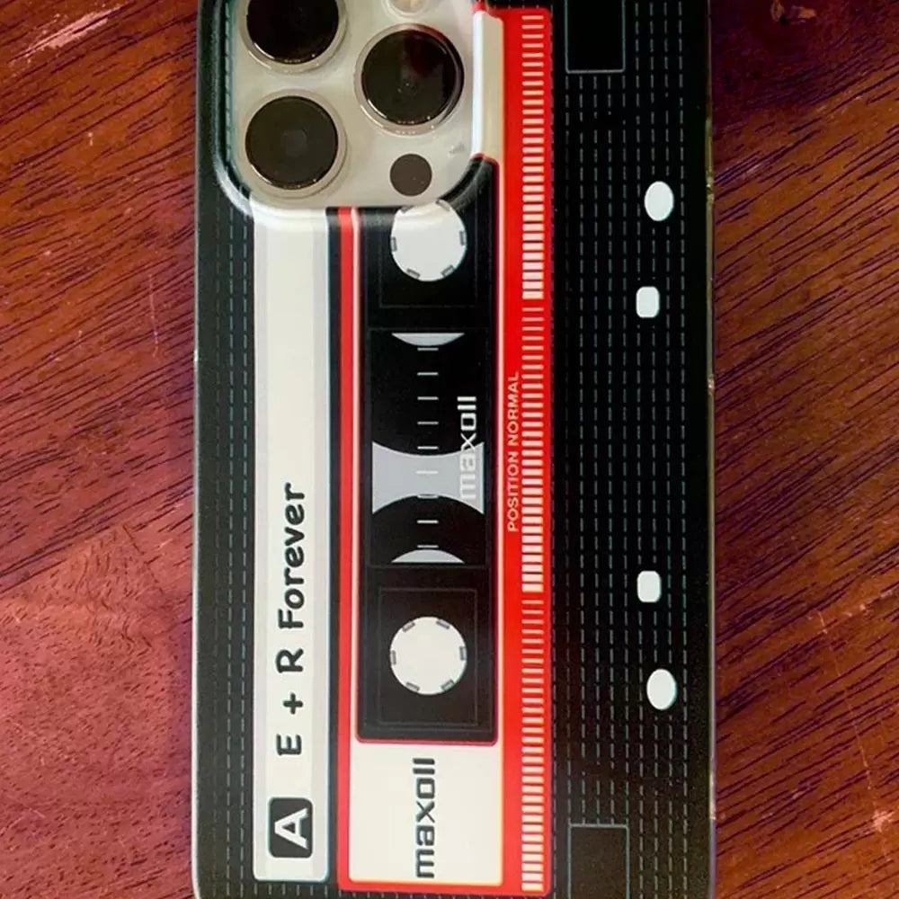Custom Cassette Tape iPhone Case| Matte Phone Case for iPhone