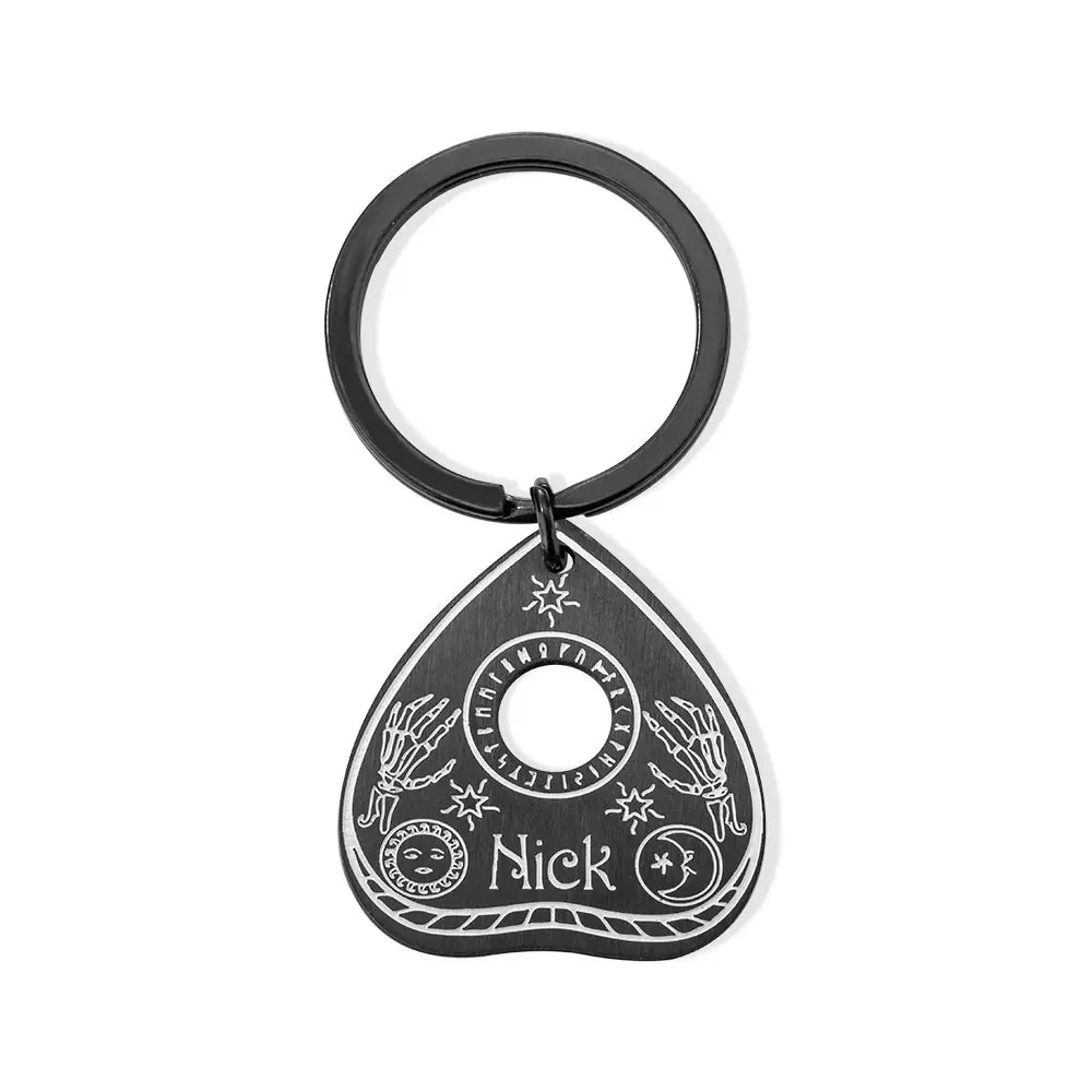 Custom Ouija Planchette Pet Tag |Unique pet id tag