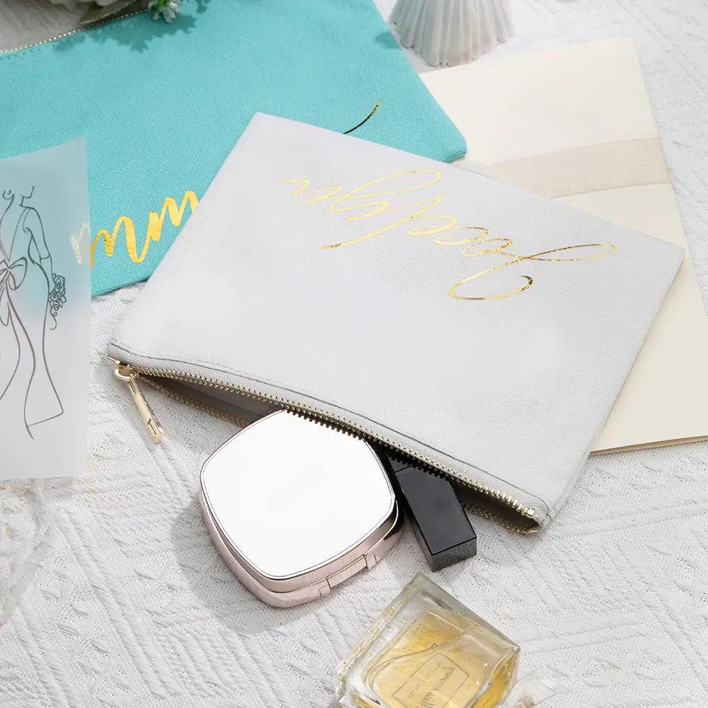 Personalized makeup bag | Makeup bag with monogram