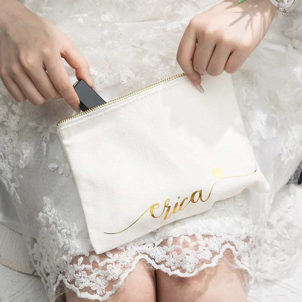 Personalized makeup bag | Makeup bag with monogram