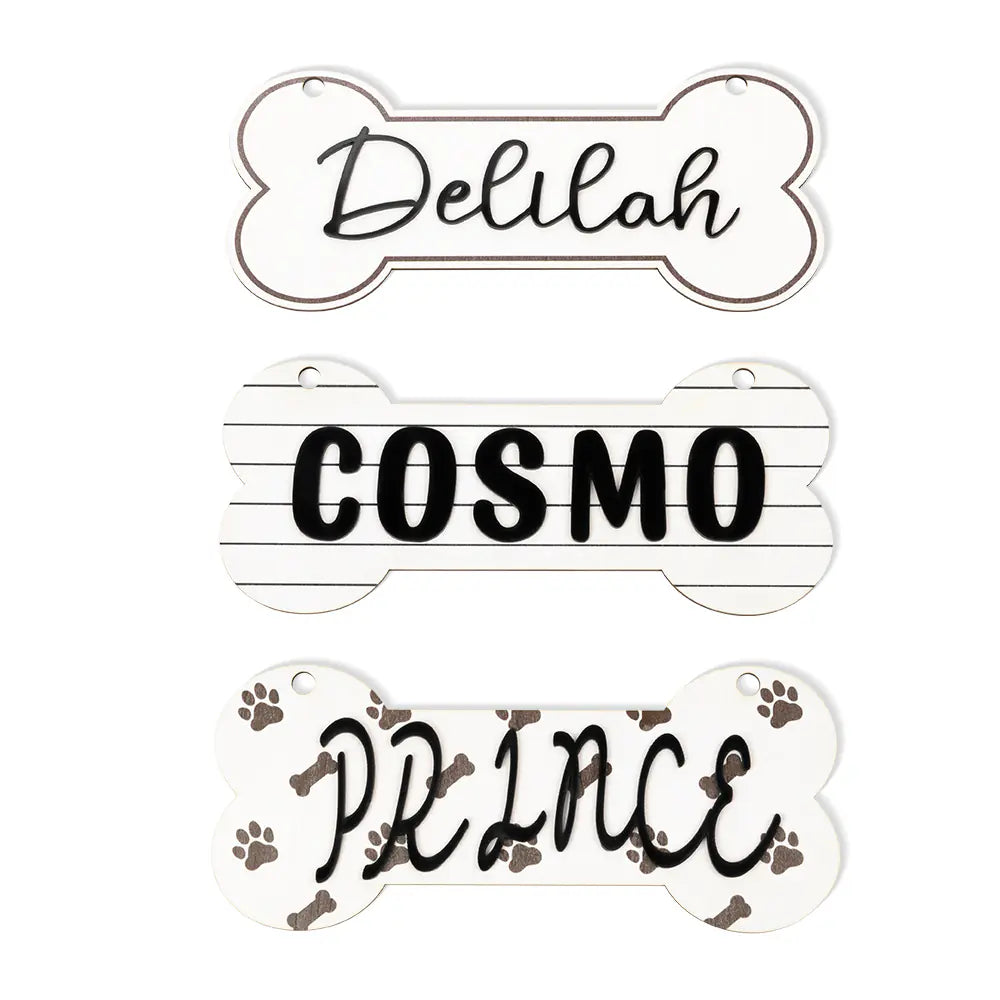 Personalised Dog Kennel sign | Gift for Pet Lovers/Dog Mom