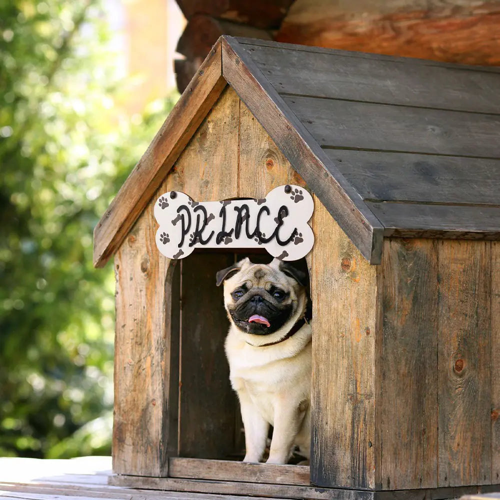 Personalised Dog Kennel sign | Gift for Pet Lovers/Dog Mom