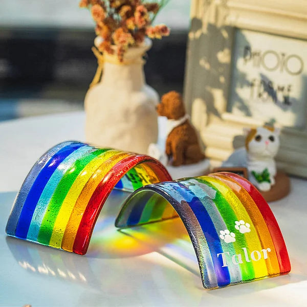 Custom Crossing The Rainbow Bridge | Pet memorial gifts