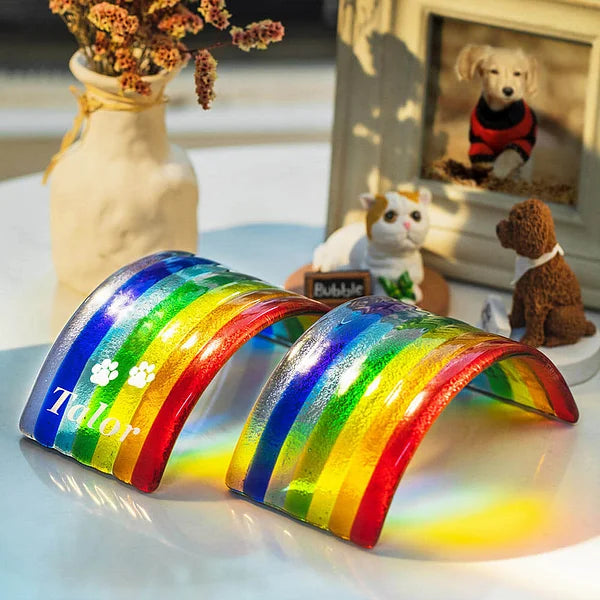 Custom Crossing The Rainbow Bridge | Pet memorial gifts