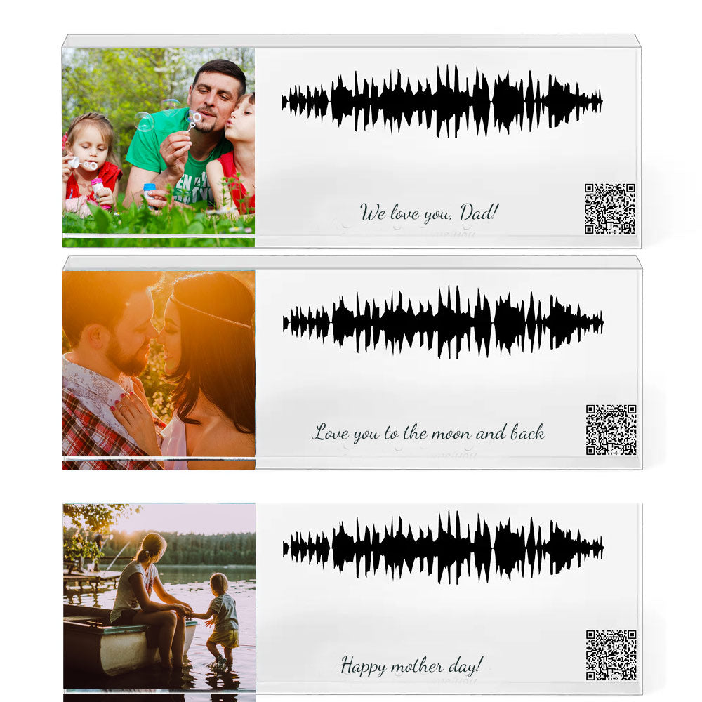 Soundwave Art QR Code | Song Plaque Custom