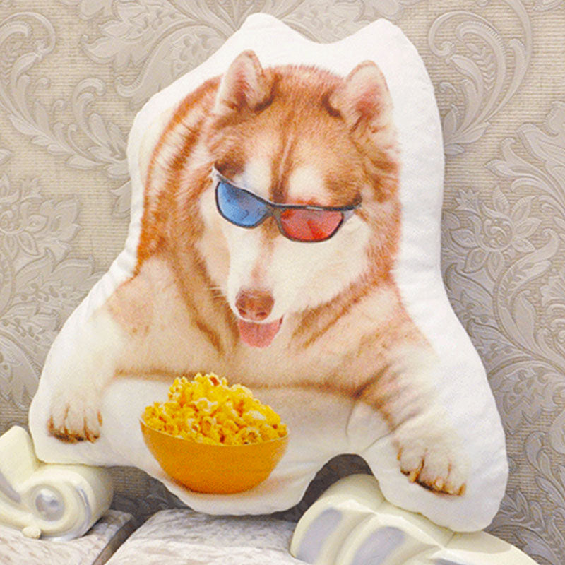 Custom Pet Photo Pillow Birthday | Memorial Gift | Pet Lover Gifts