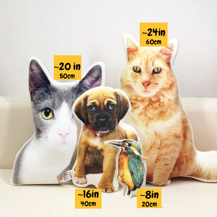 Custom Pet Photo Pillow Birthday | Memorial Gift | Pet Lover Gifts