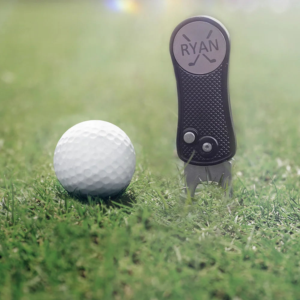 Personalized Golf Ball Marker  |Personalized  Divot Tool With Ball Marker