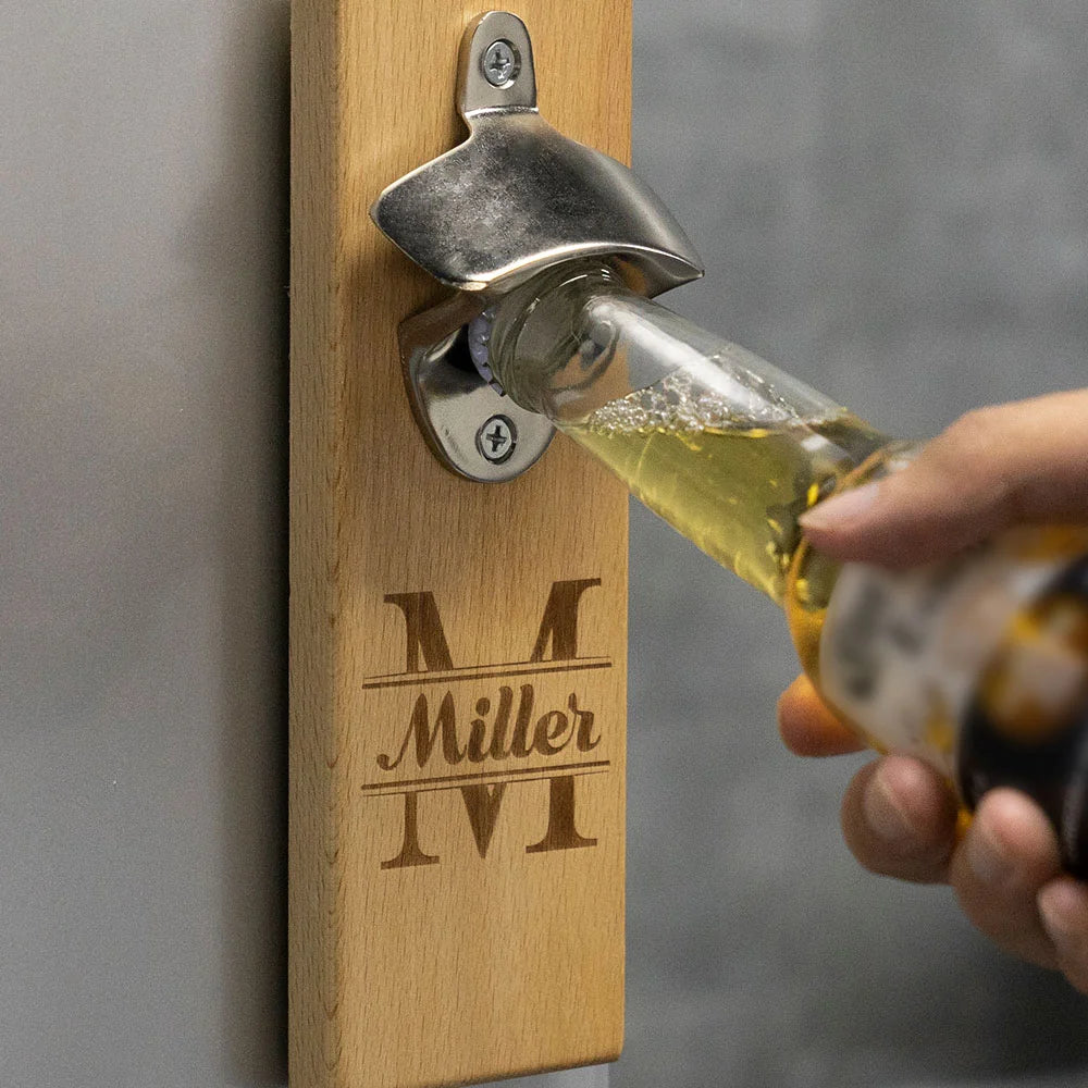 Custom beer bottle openers wall mounted