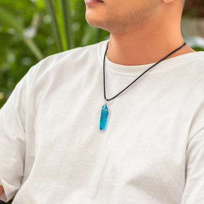 Custom Kyber Crystal Necklace | Lightsaber Crystal Star Wars Necklace