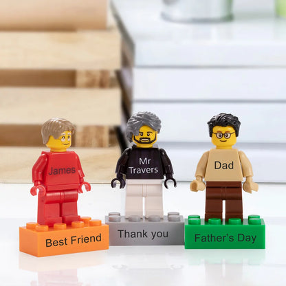 Custom Mini-Figures on a Personalized Brick