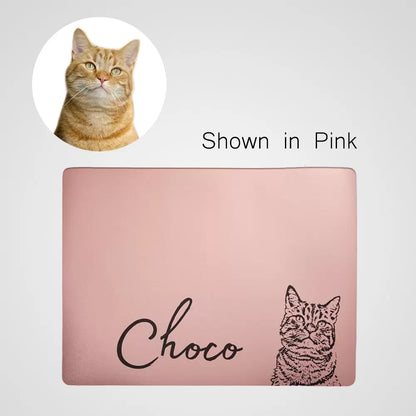 Personalized Pet Photo and Name Placemat