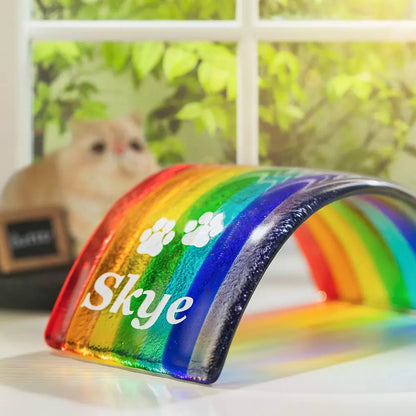 Custom Crossing The Rainbow Bridge | Pet memorial gifts
