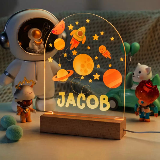 Personalized Name light | Personalized Dinosaur Night Light