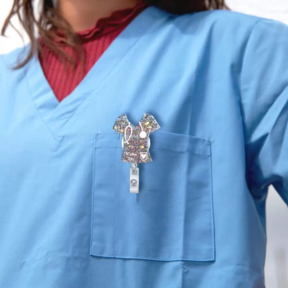 Personalized Medical Badge Reel for Nurse | Dentist | Doctor | Veterinarians