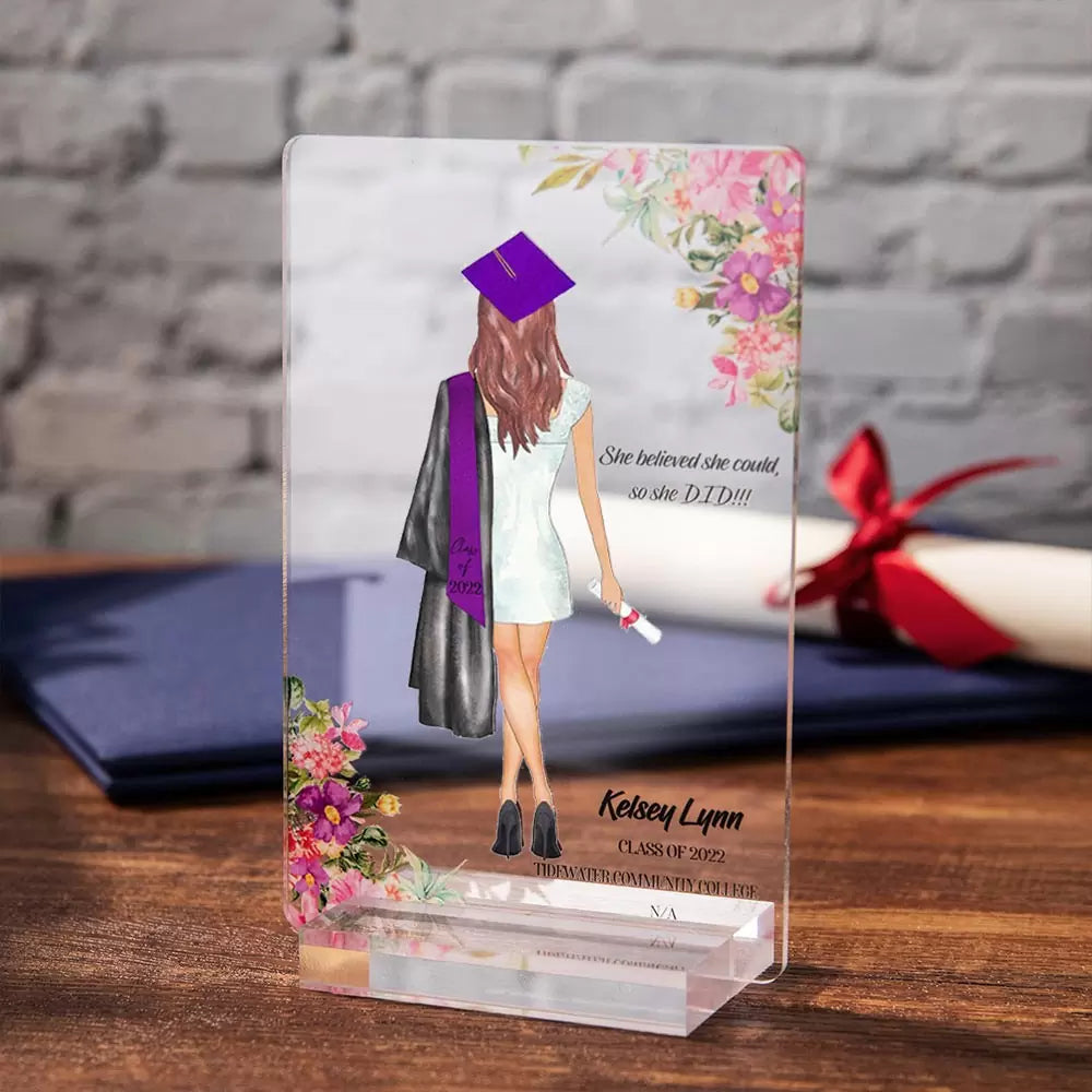 Custom Grad Gifts | Graduation Keepsake Print| High School, College , Med School. Grad Gift