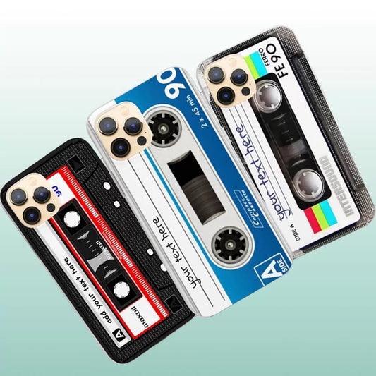 Custom Cassette Tape iPhone Case| Matte Phone Case for iPhone
