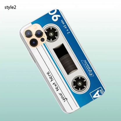 Custom Cassette Tape iPhone Case| Matte Phone Case for iPhone