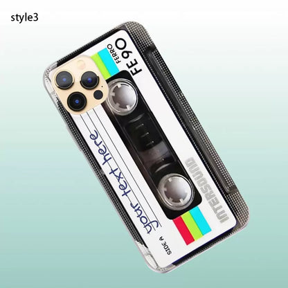 Custom Cassette Tape iPhone Case| Matte Phone Case for iPhone