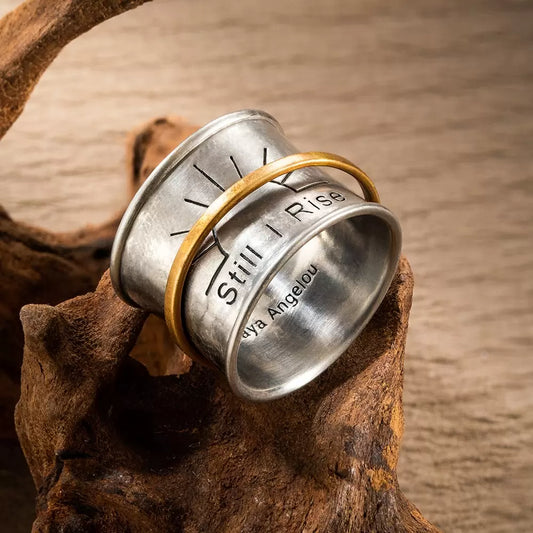 Still I Rise Ring | Fidget rings for anxiety