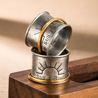 Still I Rise Ring | Fidget rings for anxiety