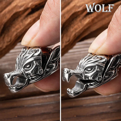 Viking Norse Bracelet | Free engraved wood gift box