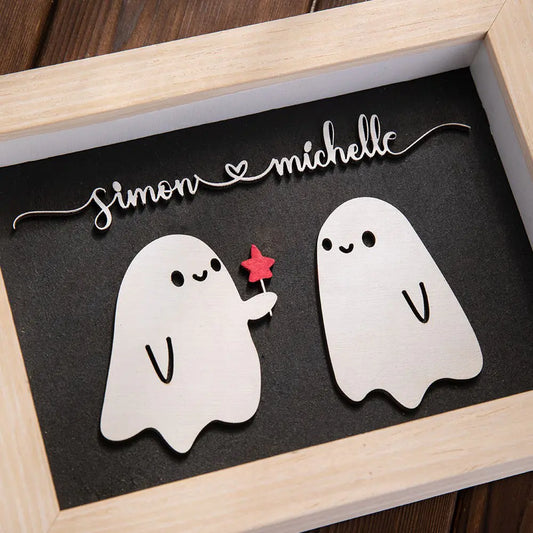 Custom Couple Gift | Couple Decor | Gothic Decor