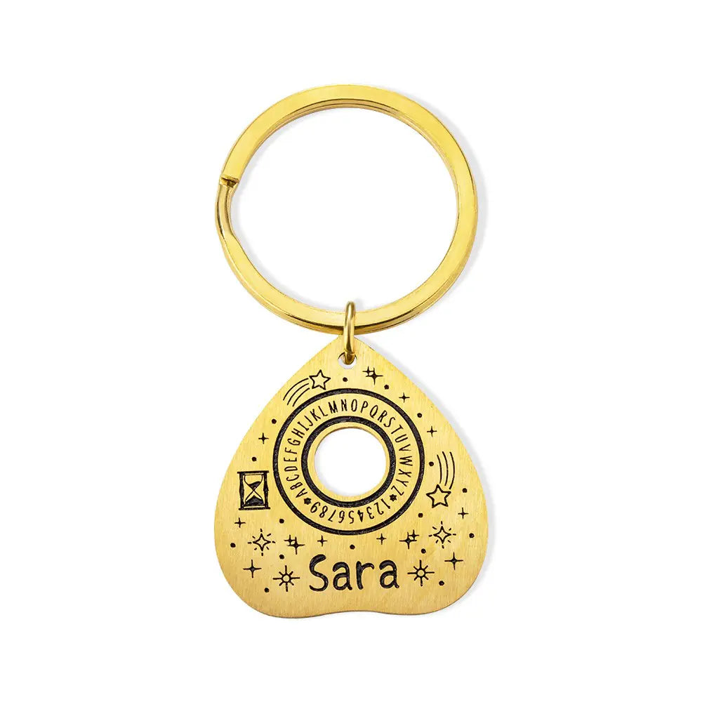 Custom Ouija Planchette Pet Tag |Unique pet id tag