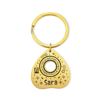Custom Ouija Planchette Pet Tag |Unique pet id tag