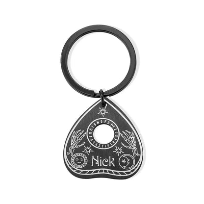 Custom Ouija Planchette Pet Tag |Unique pet id tag