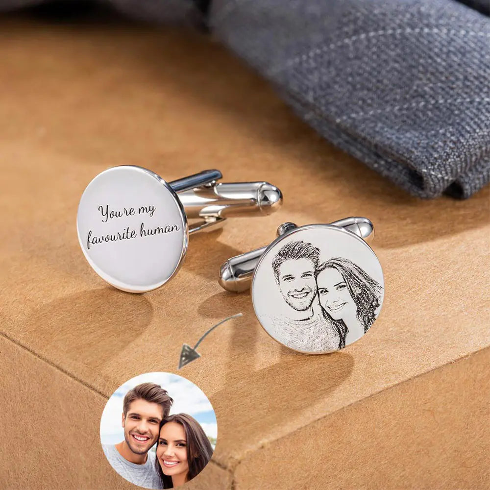 Custom Cufflinks |  Photo Cufflinks