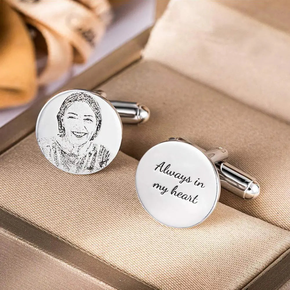 Custom Cufflinks |  Photo Cufflinks