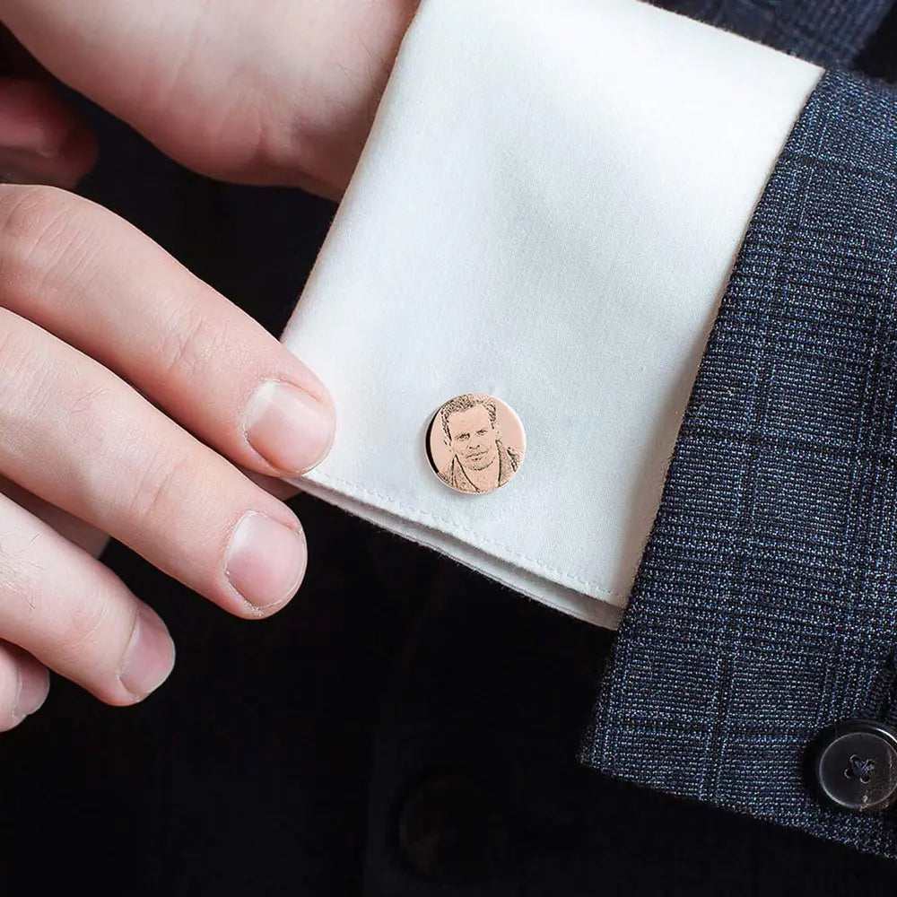 Custom Cufflinks |  Photo Cufflinks