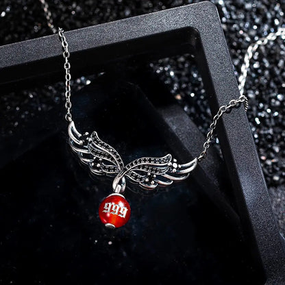 Custom angel number necklace | Spiritual necklace | Healing stone necklace