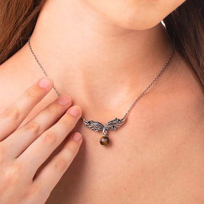 Custom angel number necklace | Spiritual necklace | Healing stone necklace