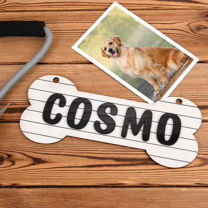 Personalised Dog Kennel sign | Gift for Pet Lovers/Dog Mom
