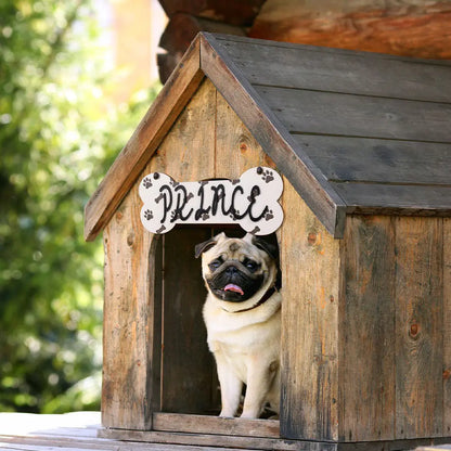 Personalised Dog Kennel sign | Gift for Pet Lovers/Dog Mom