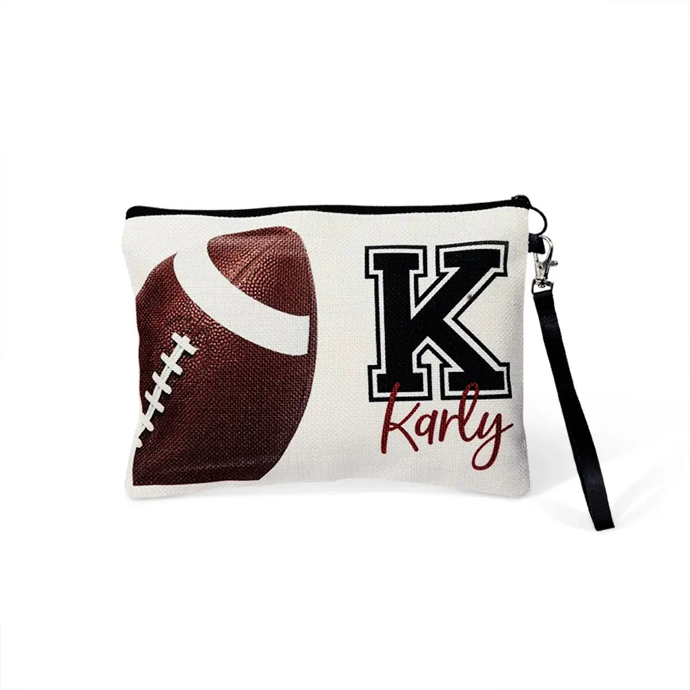 Personalized Cosmetic Bags | Name & Initial Sport Makeup Bag