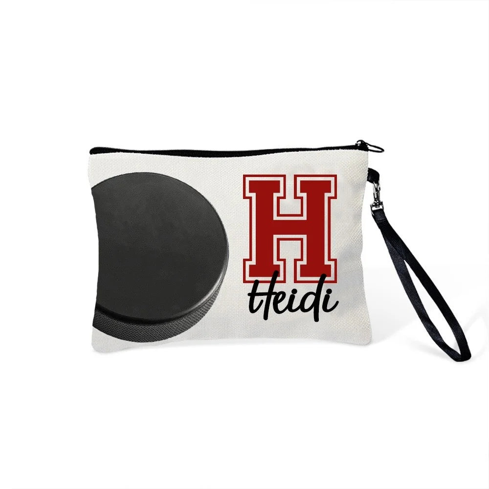 Personalized Cosmetic Bags | Name & Initial Sport Makeup Bag