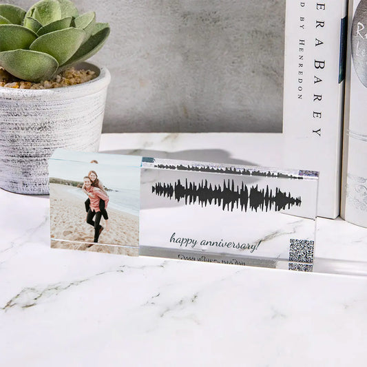 Soundwave Art QR Code | Song Plaque Custom
