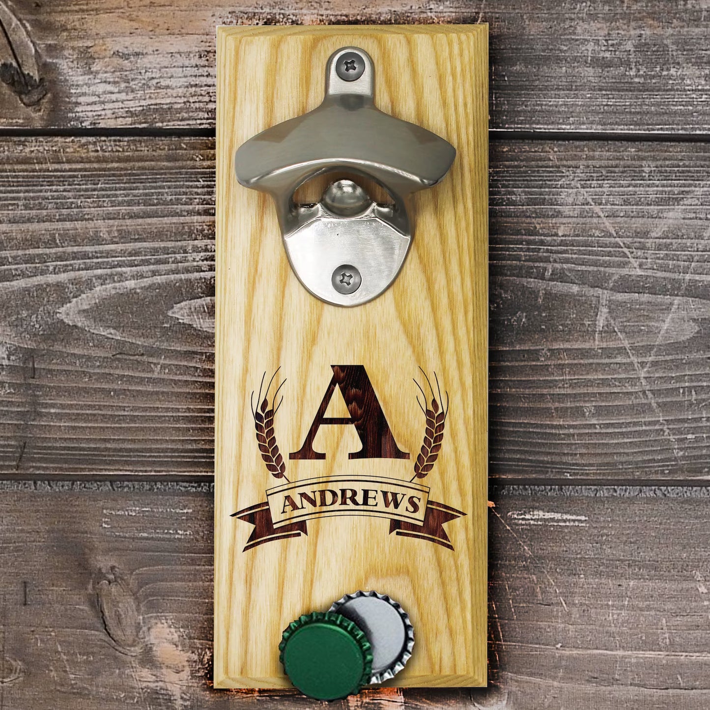 Custom beer bottle openers wall mounted