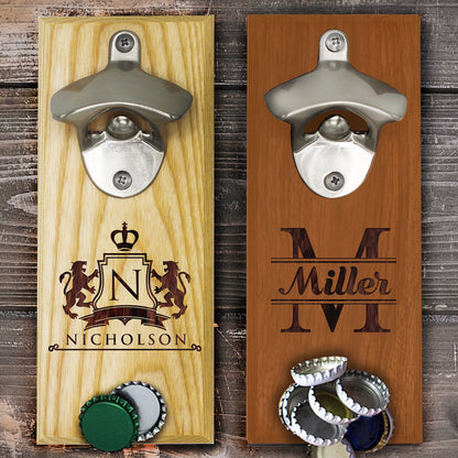 Custom beer bottle openers wall mounted