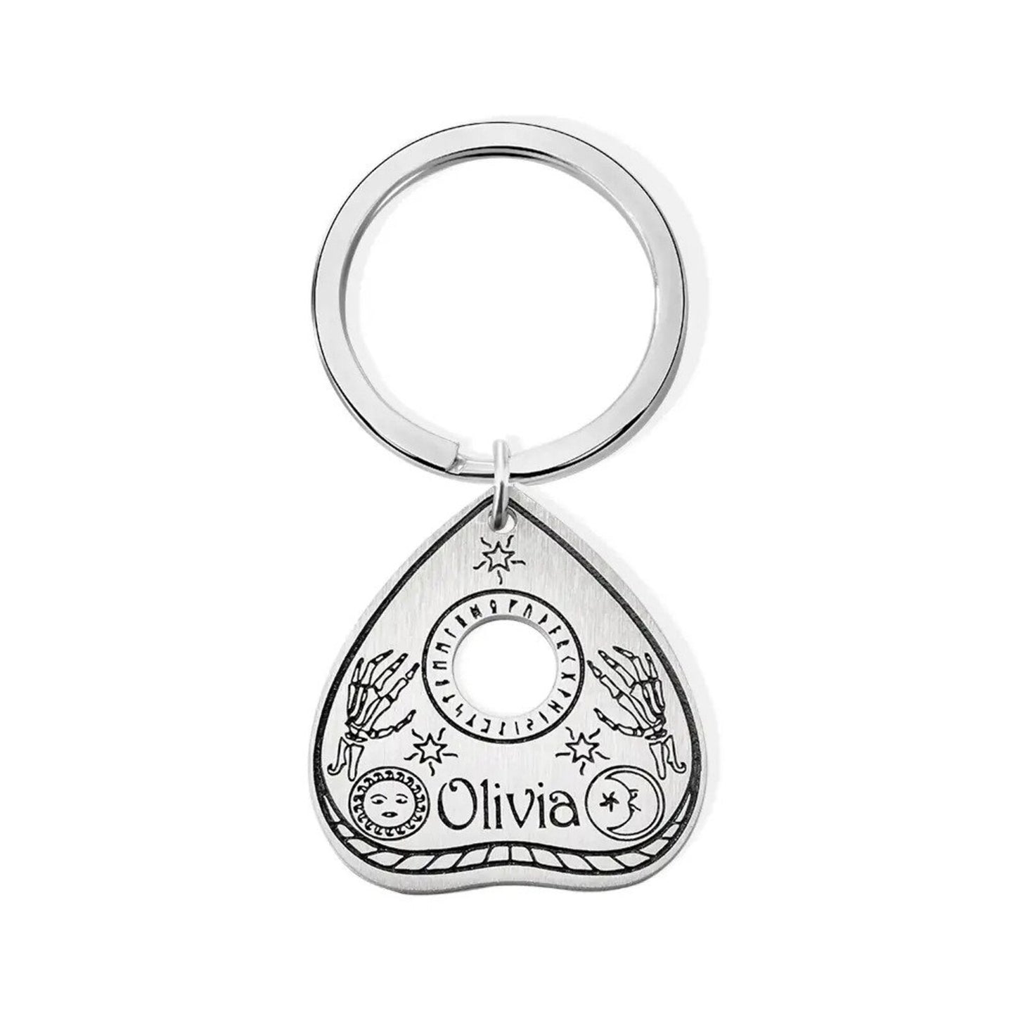 Custom Ouija Planchette Pet Tag |Unique pet id tag