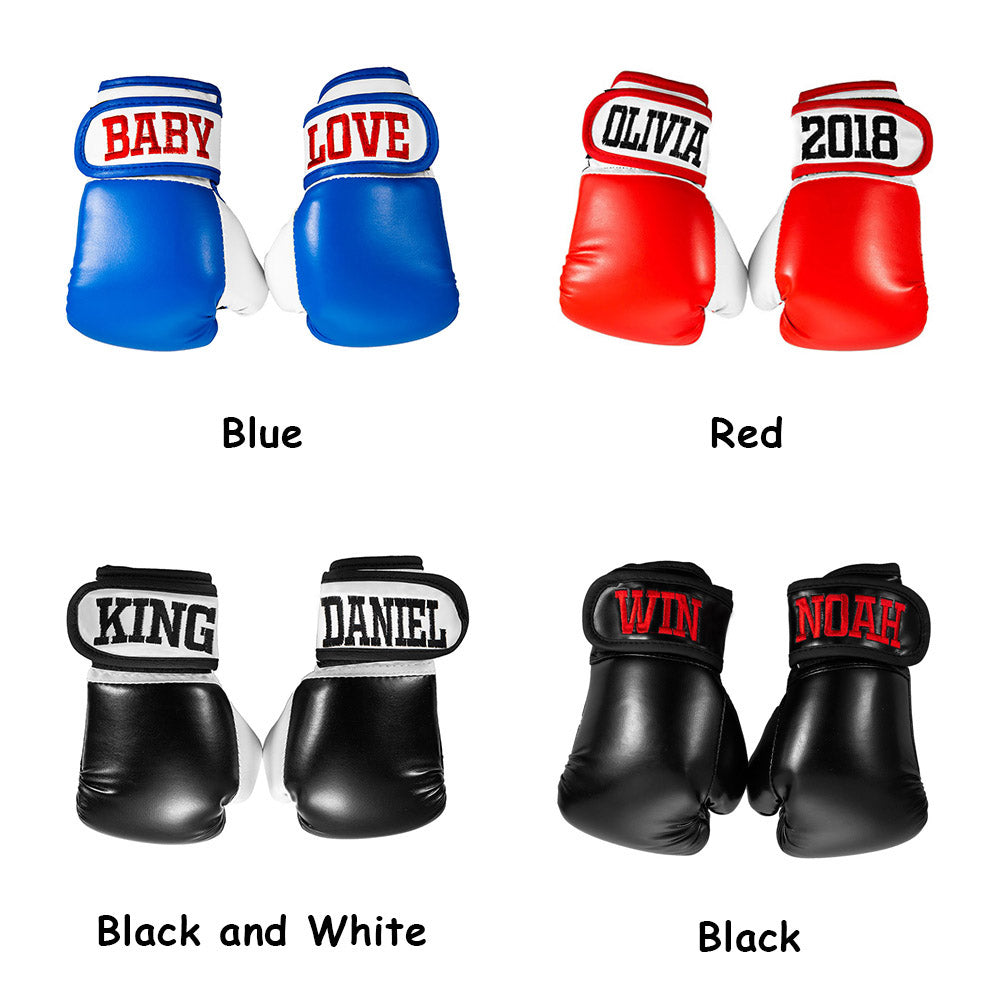 Personalized Baby Boxing Gloves (aged 0-3)