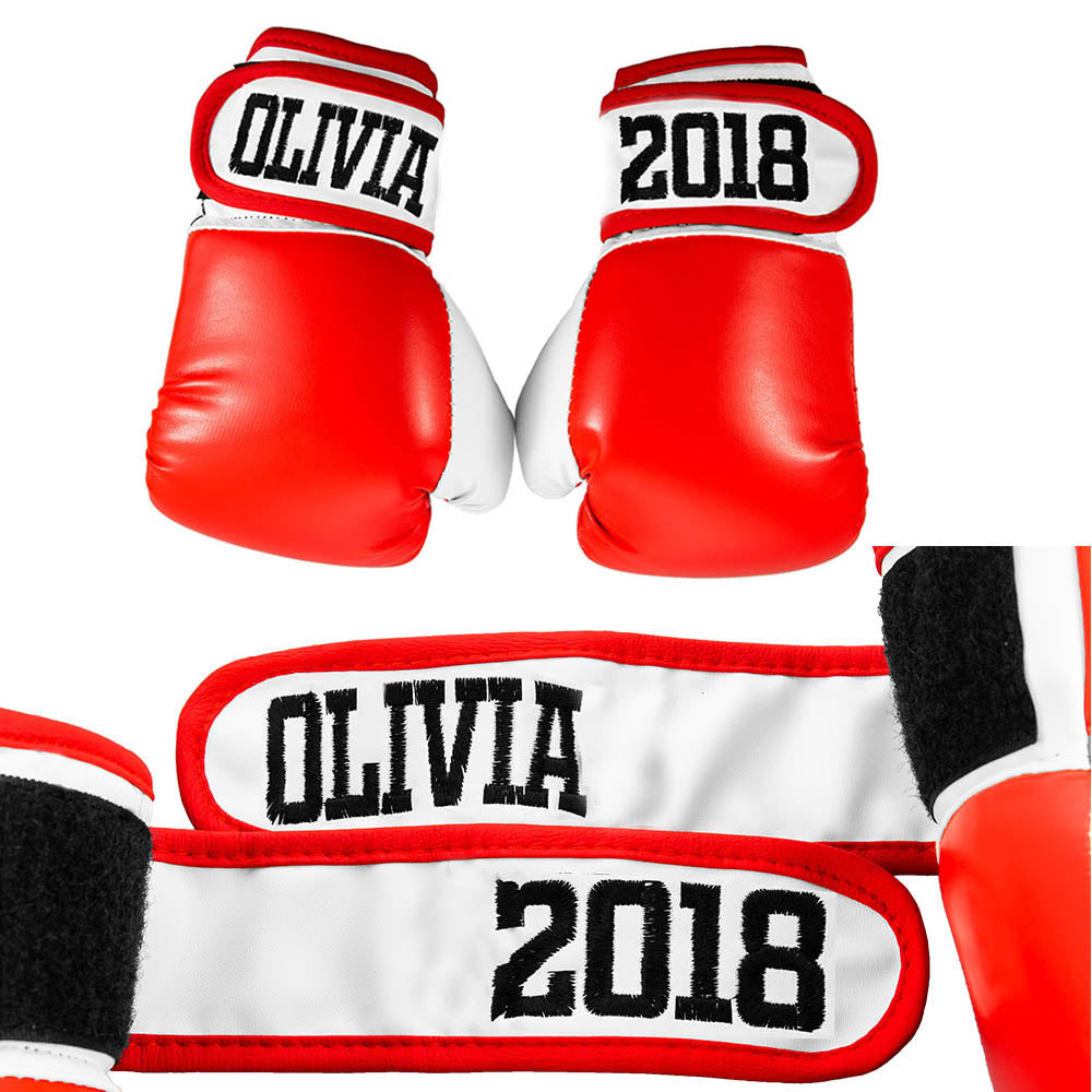 Personalized Baby Boxing Gloves (aged 0-3)