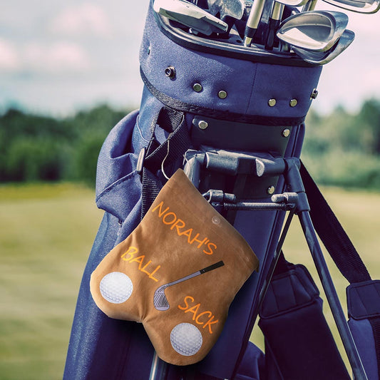 Personalized golf ball sack | Golf humor gifts